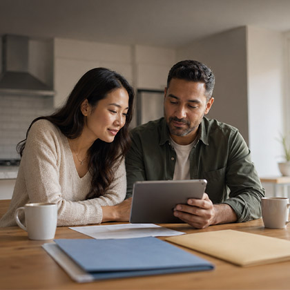 Ontario homeowner reviewing refinance and HELOC options